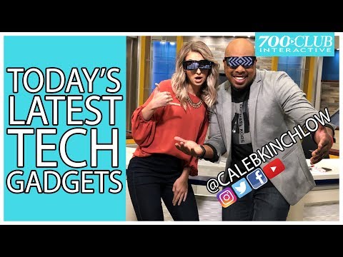 Today's Latest TECH GADGETS | Caleb Kinchlow | 700 Club Interactive