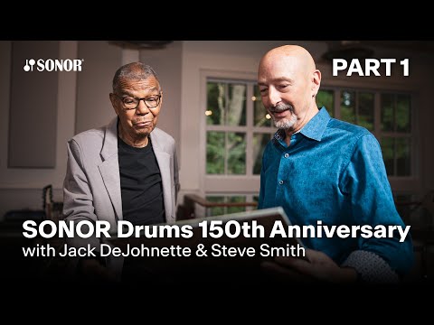 SONOR presents: Jack DeJohnette and Steve Smith talk drums! (Part 1 of 3)