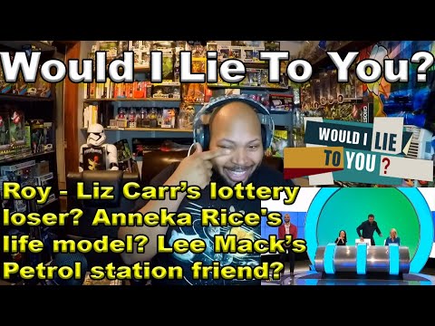 Roy - Liz Carr’s lottery loser? Anneka Rice's life model? Lee Mack’s petrol station friend? Reaction