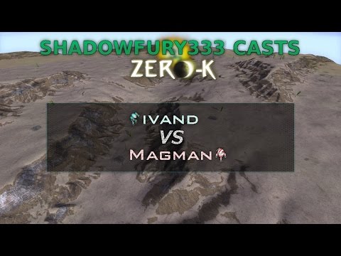 2014/08/05: ivand(Sh) vs Magman(J) on Barren - Zero-K