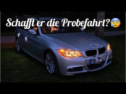Eine Runde im 2000€ E91, hält er die Probefahrt aus?😱