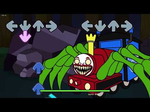 FNF Rainbow Friends: RAINBOW FRIENDs Become CHOO CHOO CHARLES in Friday Night Funkin' be like