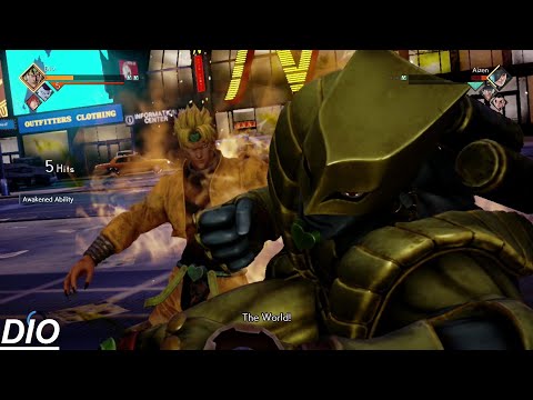 Jump Force Deluxe Edition: "Dio Full Fight Scene" Nintendo Switch Gameplay