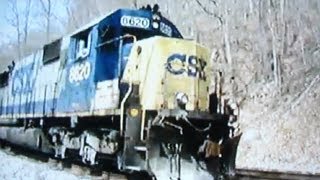 preview picture of video 'Light Move at Avalon siding, Patapsco State Park'