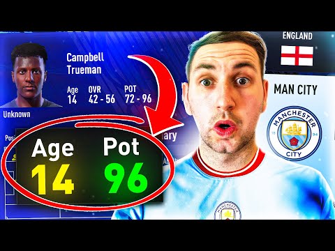 I FOUND THIS INSANE YOUTH ACADEMY PLAYER!!🤩 - FIFA 22 MAN CITY CAREER MODE EP3