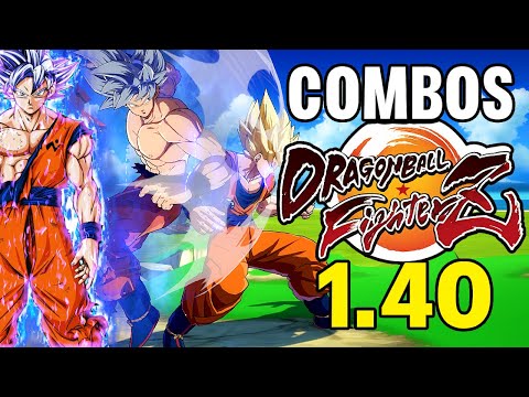 NEW UI GOKU COMBOS Totally INSANE! – DBFZ New Patch 1.40