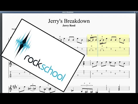 Jerry's Breakdown (2016) Rockschool Grade 8 Acoustic Guitar