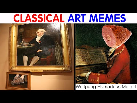 Hilarious Classical Art Memes That Deserve A Museum Of Their Own|| video compilation #59