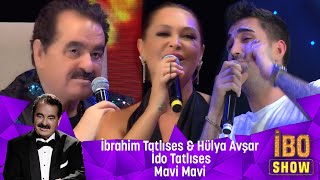 İbrahim Tatlıses &amp; Hülya Avşar &amp; İdo Tatlıses - Mavi Mavi