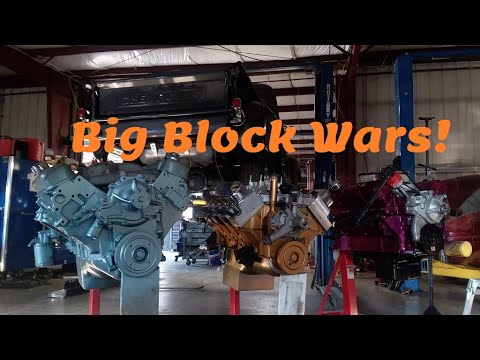 Big Block Wars! 454 Chevy vs 455 Pontiac vs 455 Olds vs 451 Mopar! From Lucore Automotive