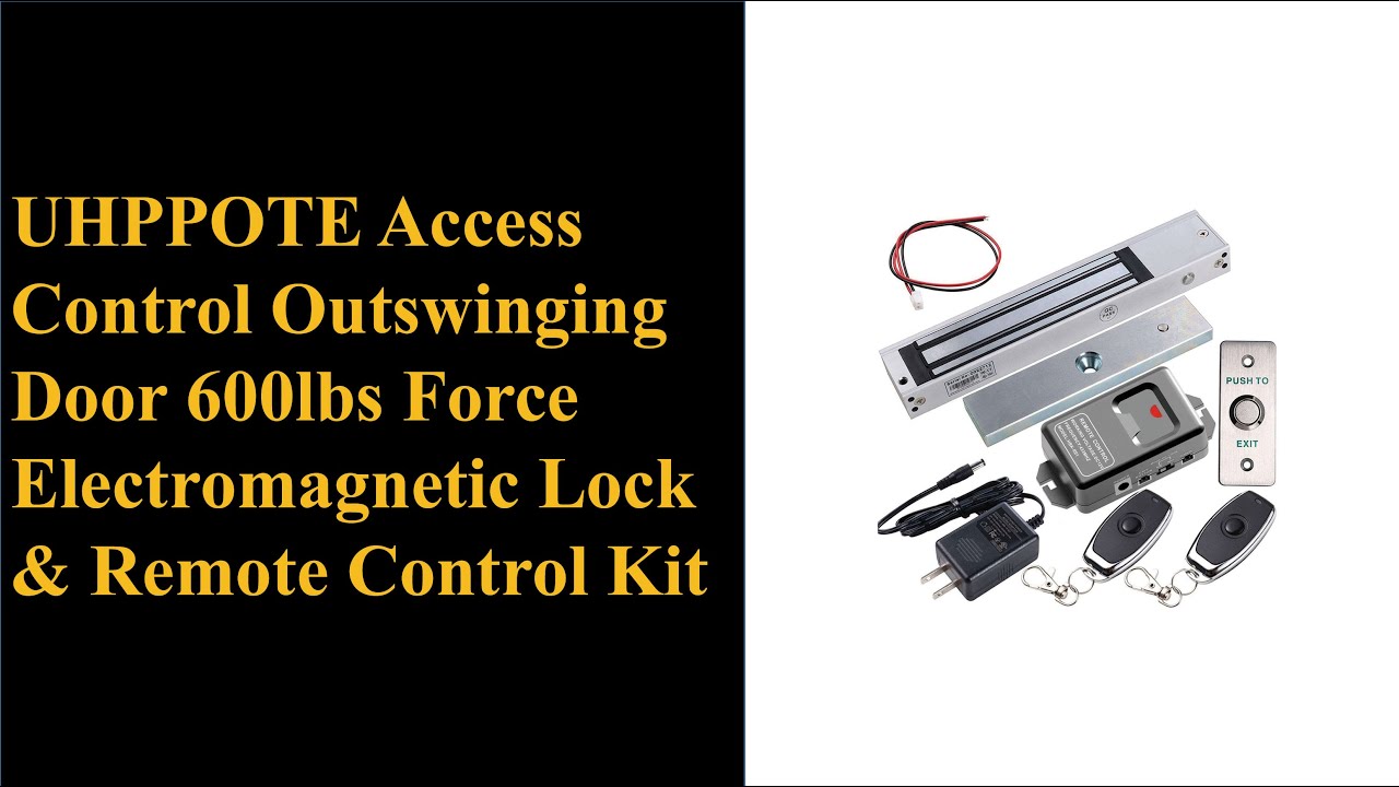 Uhppote magnetic lock | install magnetic door lock