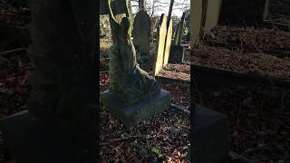 the ghost that roam among cemetery headstones #cemetery