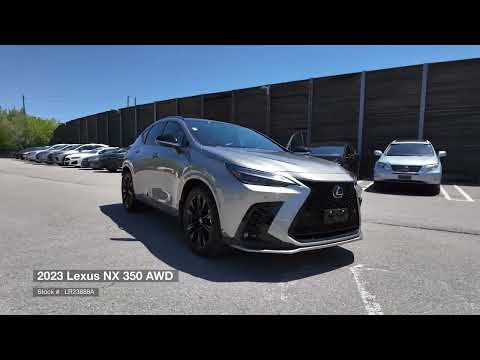 2023 Lexus NX 350 AWD in Silver for sale at Ken Shaw Toyota in Toronto, ON