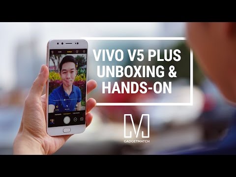 Vivo V5 Plus Unboxing & Hands-on