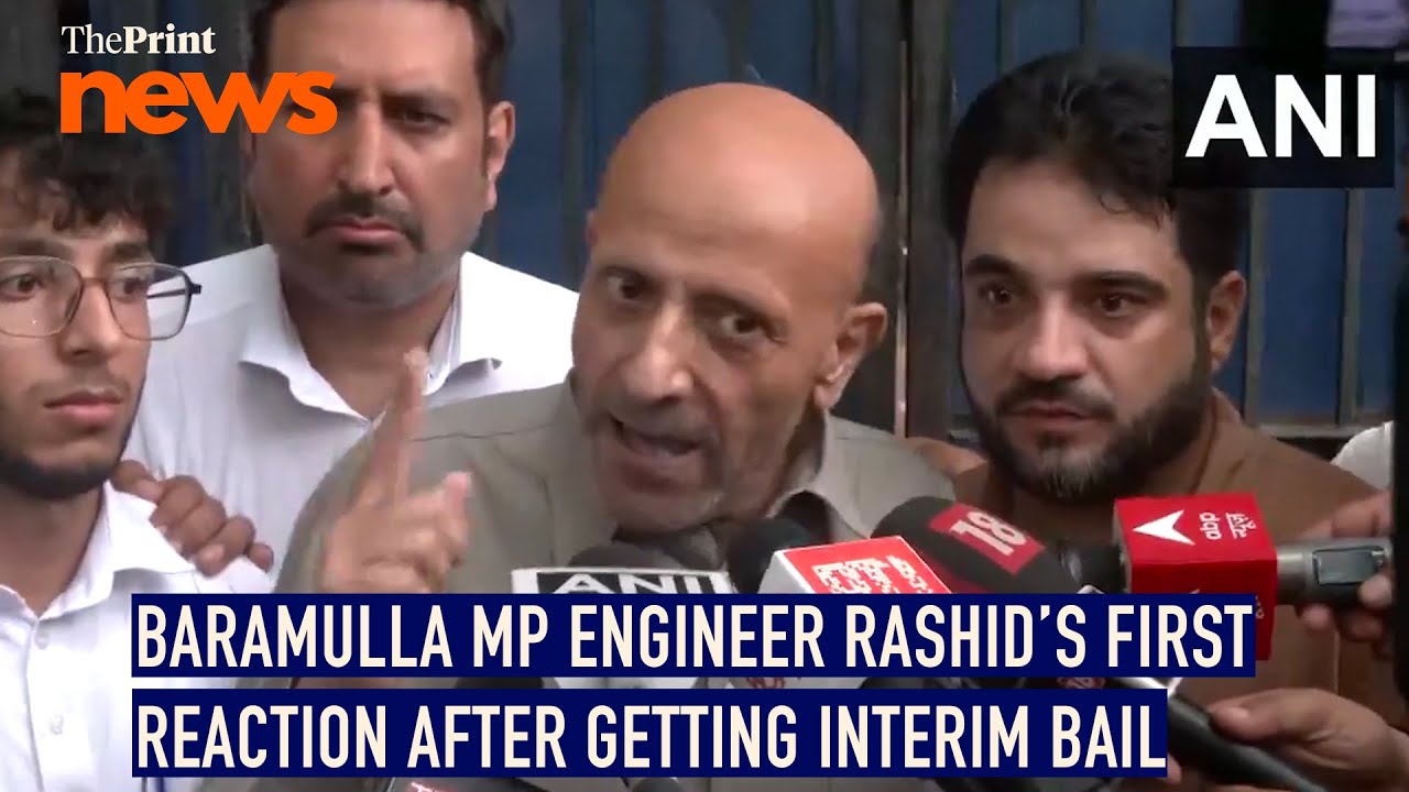 'Committed to work for welfare of people & peaceful resolution of Kashmir issue,' MP Engineer Rashid