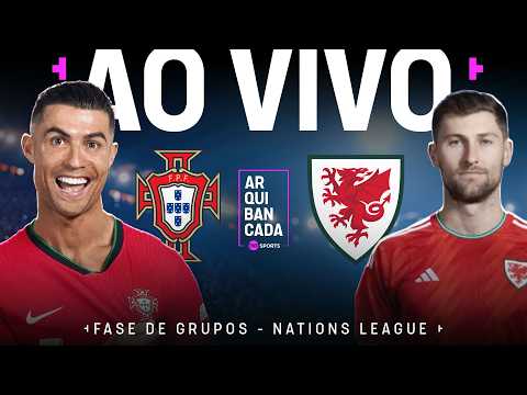 PORTUGAL X PAÍS DE GALES (PRÉ-JOGO E NARRAÇÃO AO VIVO) | NATIONS LEAGUE