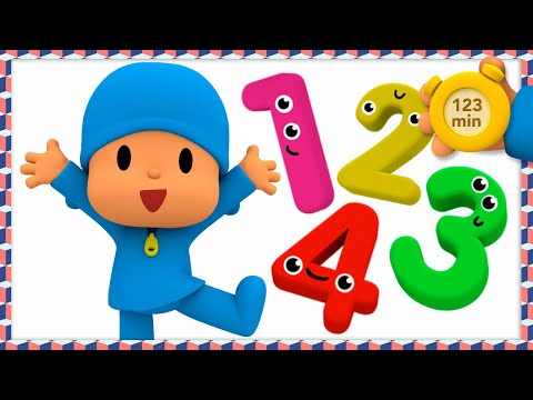 🔢 POCOYO & NINA EPISODIOS - Números del 1 al 10 En Español [123 min] CARICATURAS y DIBUJOS ANIMADOS