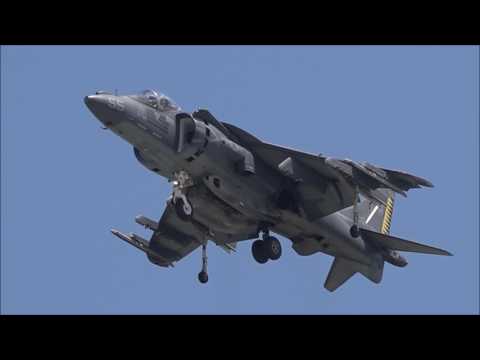 AV-8B Harrier Practice Demonstration- 2017 Rhode Island Air Show