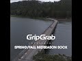 GRIPGRAB Spring/Fall Midseason Fietssokken Blauw — video 2