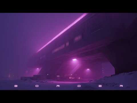 BORDER: Dreamy Blade Runner Ambience | Cyberpunk Ambient Music & Snow for Deep Relaxation & Focus