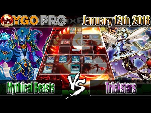Mythical Beasts vs. Trickstars (YGOpro Duels) It's Always the Most Irritating Matchup