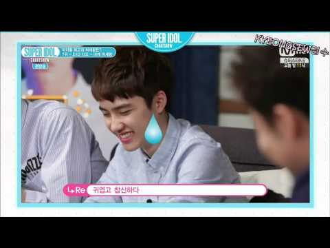 [ENG SUB] 140919 Super Idol Chart Show EXO D.O. King of Shoulder