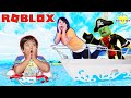Ryan’s Crazy Cruise Story in Roblox! Let’s Play Roblox with Ryan’s Mommy