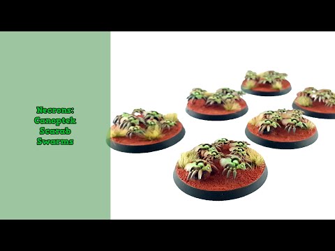 Painting Guide - Indomitus Necrons: Canoptek Scarab Swarms