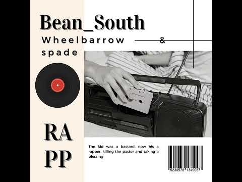 Bean_South ~ Wheelbarrow & spade (Raw)