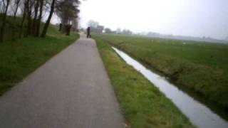 preview picture of video 'Met de fiets tussen Schiedam en Schipluiden'