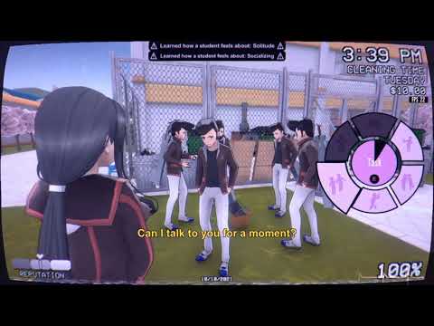 Week 1 „Kaguya Wakaizumi" Elimination - (Rejection) - Yandere Simulator 1890s Mode | Candy FnaF