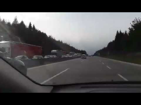 Kolony na D1 ve směru na Brno