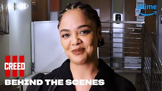 Tessa Thompson is Our Flower Girl | Creed lll | Prime Video