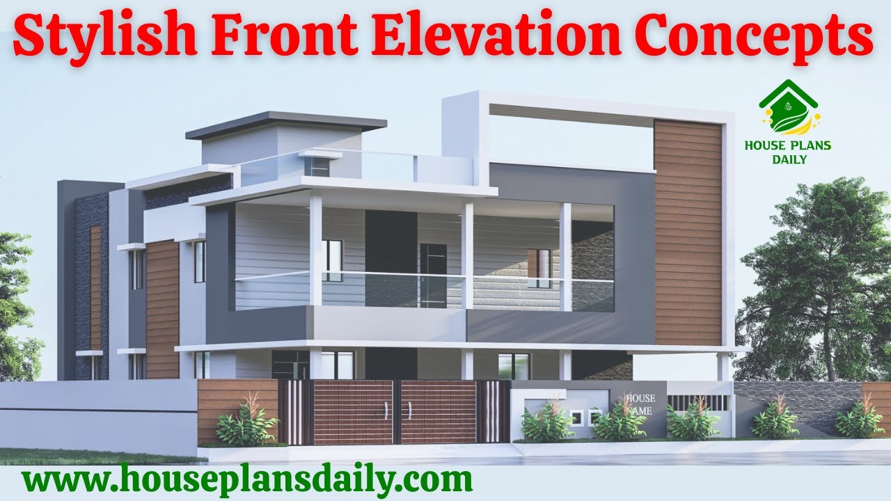Stylish Front Elevation Concepts