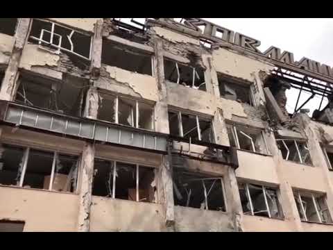 AzovMash factory. Mariupol. Consequences of the fighting (Russia, Ukraine)