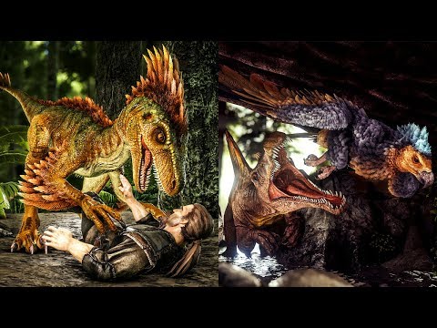 TLC Pass 2: Argentavis, Parasaur, Raptor, Sarcosuchus, Spinosaur, & Triceratops!