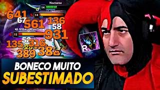 NOCTURNE É UM CAMPEÃO MUITO SUBESTIMADO!!! ISSO AQUI É BONECÃO! KKKKKK