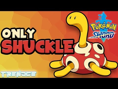 Can you beat Pokemon Sword only using Shuckle?