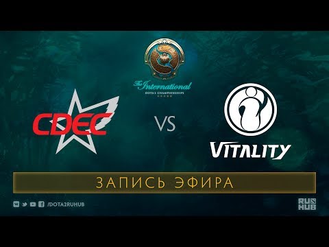 CDEC vs IG.V, The International 2017 Qualifiers [Mortalez]