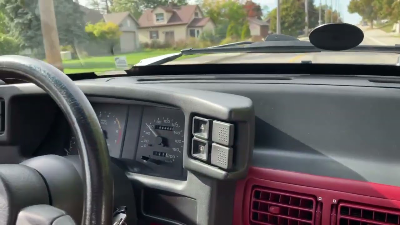 **SOLD under the CCC Last Chance System** 1989 Ford Mustang GT 5-speed Hatchback