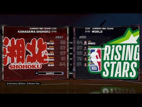 NBA 2K21 Slam Dunk Mod Edition Shohoku VS World