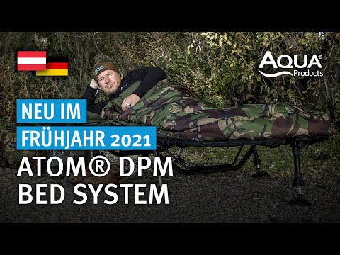 Infovideo: Aqua DPM Atom Bed System | Liege | Bedchair | Nachtangeln | Karpfenangeln