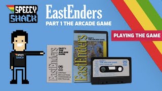 EastEnders (ZX Spectrum) Playing The Game from 1986 by Macsen Software: Speccy Shack Review