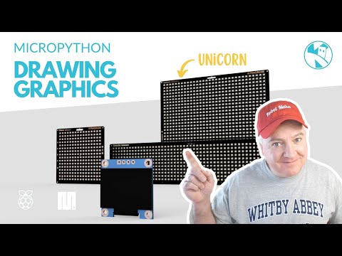 YouTube Thumbnail for How to Draw Graphics with MicroPython, and PicoGraphics