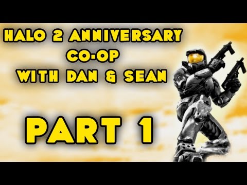 Halo 2 Anniversary Co-op - Part 1 - It Begins! (60fps)