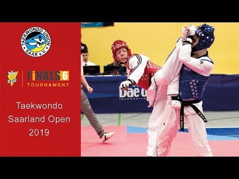 Saarland Open  Taekwondo 2019 Fight 441 German Heinrich GER Vs  Simon Laubhold GER