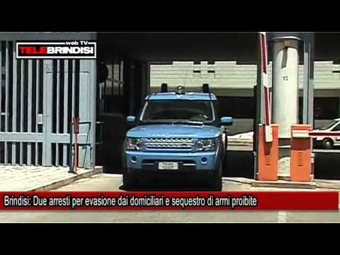 Brindisi, Due arresti per evasione dai domiciliari e sequestro di armi proibite