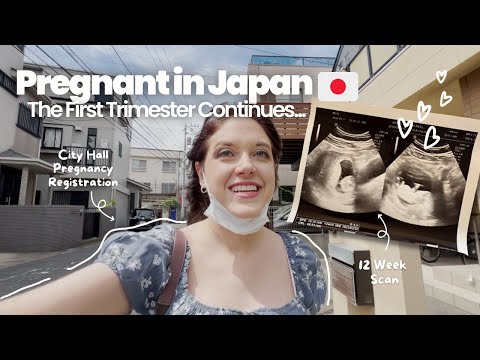 在日本生孩子究竟是什麼樣子的？懷孕前三個月的超聲掃描和孕期轉變 (What it’s Actually Like Giving Birth in Japan ?? 1st Trimester Ultrasound Scans & Pregnancy Shifts)