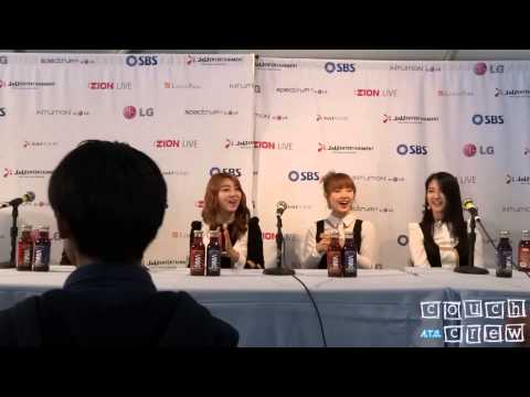 121110 4Minute Fanmeet @ SBS Kpop Super Concert