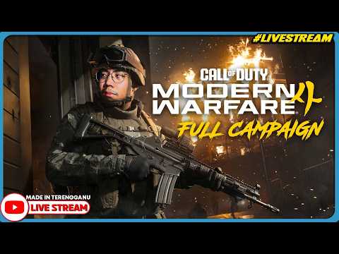 *EPIC!* PEPERANGAN ANTARA DUA NEGARA! ||🔴 Call of Duty: Modern Warfare 4 #END (Malaysia) #Livestream